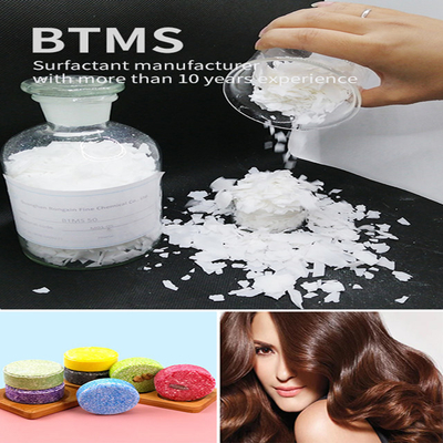 BTMS 25 BTMS 50 CAS 81646-13-1 Hair Care Raw Materials Behentrimonium Methosulfate Cetyl Alcohol